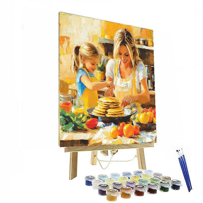 A Morning In The Kitchen Numbered Painting Kits