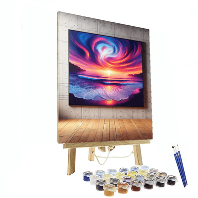 Timeless Ocean Horizon Painting Number Kit