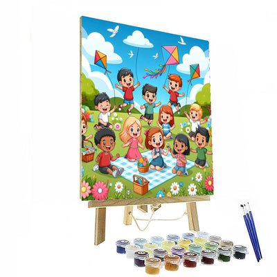 Joyful Park Adventures Paint By Color