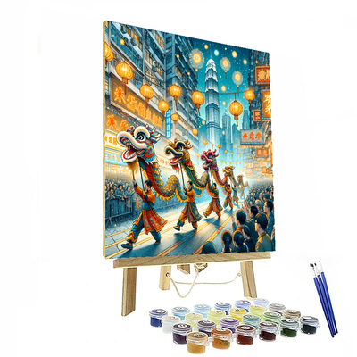 Lunar New Year Parade - Hong Kong Painting By Numbers Kit