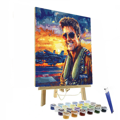 Tom Cruise: The Maverick Icon Paint By Numbers Kits