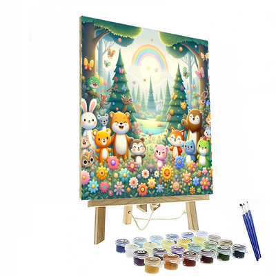 Whimsical Woodland Wonders Paint By Numbers Kits