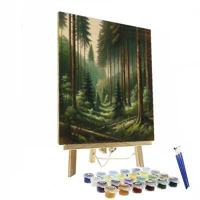 Whispering Wind In The Trees Paint By Numbers Kits