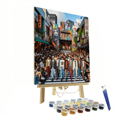 Harajuku Fashion Week Paint By Numbers Kits