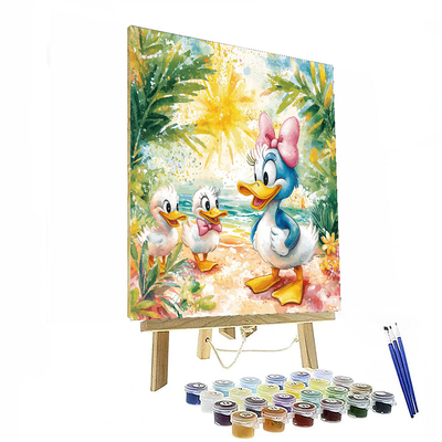 Daisy's Day In The Sun - Disney Inspired Painting Number Kit