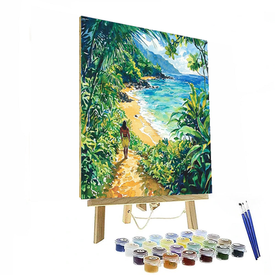 Maui's Island Paradise - Disney Inspired Paint By Color