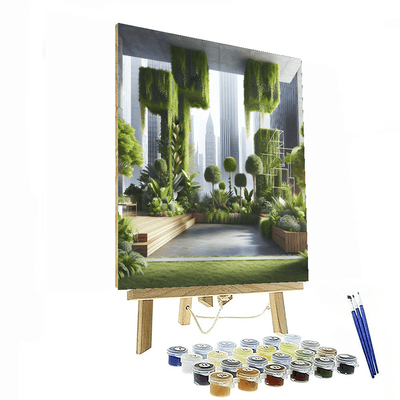 Chic Urban Garden Paint By Number