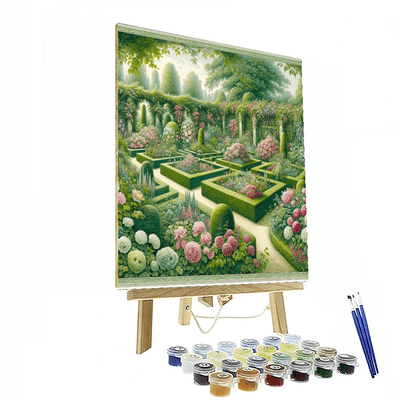 Victorian Secret Garden Number Painting