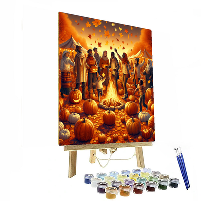 Autumn Festival Celebration Paint By Numbers