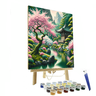 Oriental Tranquility Paint By Numbers