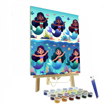 Underwater Fairy Tales Paint By Color