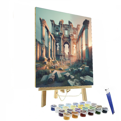 Ancient Roman Ruins Paint By Number