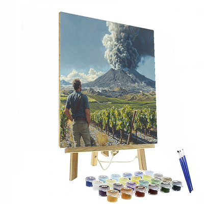 Mount Etna - Sicily Paint By Numbers Kits