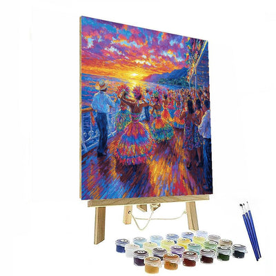 Caribbean Carnaval - Cancun Numbered Painting Kits