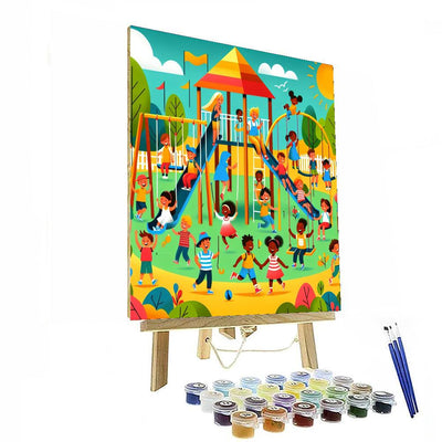 Joyful Playground Numbered Painting Kits