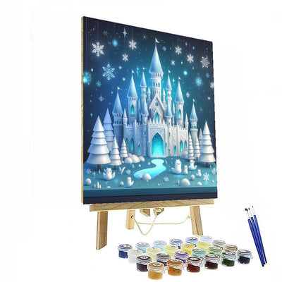 Ice Castle Magic Paint By Number