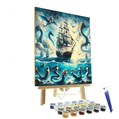 Mythical Sea Voyage Number Painting