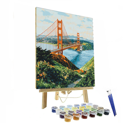 The Golden Gate Bridge Paint By Numbers