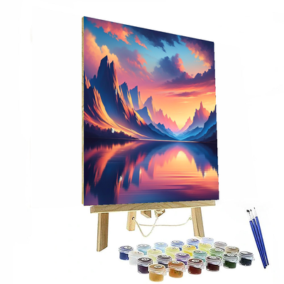 Peaceful Reflections Painting Number Kit