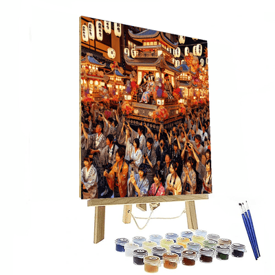 Gion Matsuri Festival Paint By Color