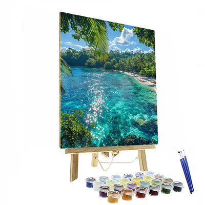 Lagoons Of Bali Painting By Numbers Kit