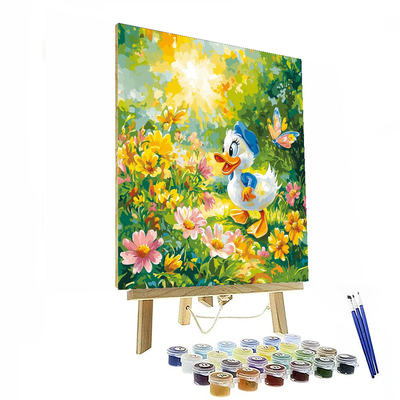 Daisy's Floral Celebration - Disney Inspired Paint By Numbers Kits