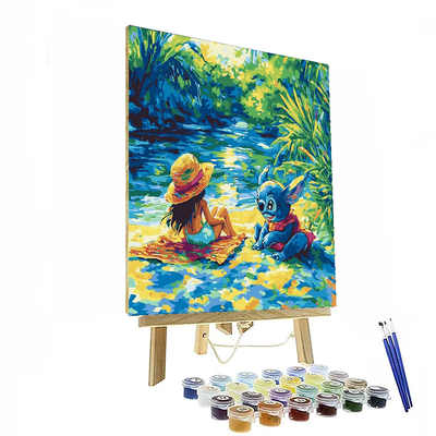 Lilo And Stitch's Ohana - Disney Inspired Paint By Numbers Kits