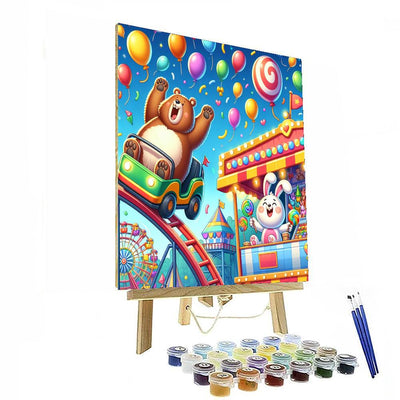 Colorful Animal Carnival Numbered Painting Kits