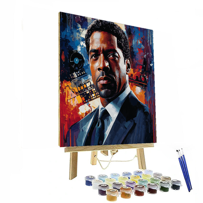 Denzel Washington: The Leading Man With Power And Grace Painting Number Kit