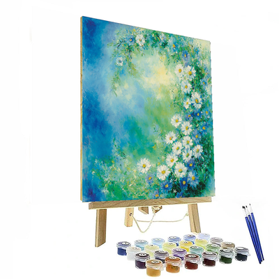 Marc Chagall Inspired Ethereal Daisies  Paint By Numbers Art