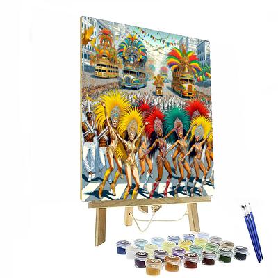 Rio De Janeiro Carnival - Rio De Janeiro DIY Paint By Numbers