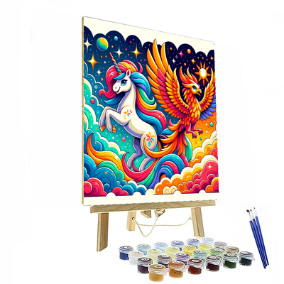 Charming Mythical Beasts Painting By Numbers Kit