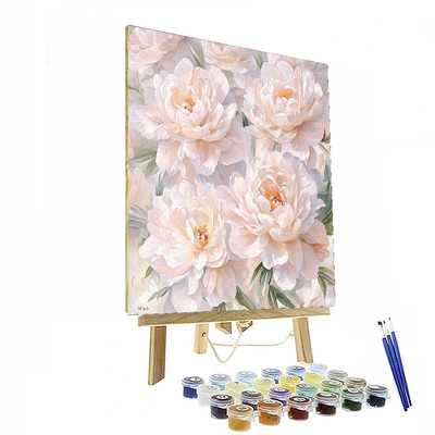 Berthe Morisot Inspired Blooming Peonies  Paint By Numbers Art