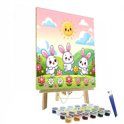 Bouncy Bunnies Paint By Numbers