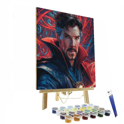 Benedict Cumberbatch: The Mystical Mind Of Doctor Strange Paint By Color