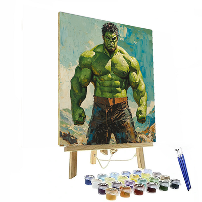 Mark Ruffalo: Embracing The Hulk Within Paint By Number