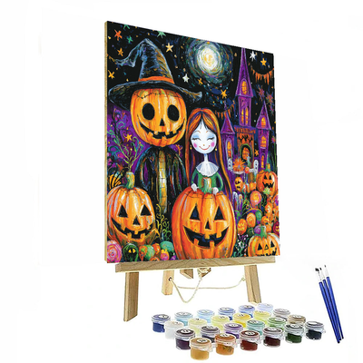 Jack And Sally's Spooky Celebration - Disney Inspired Numbered Painting Kits