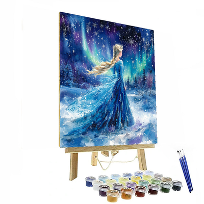 Frozen Elsa Fantasy World - Disney Inspired Painting By Numbers Kit