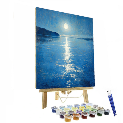 John William Waterhouse Inspired Mystical Moonlight  Paint By Numbers Kits