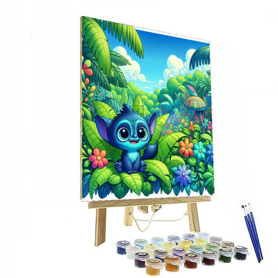 Stitch's Enchanted Island Numbered Painting Kits