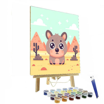 Wise Wombat Painting By Numbers Kit