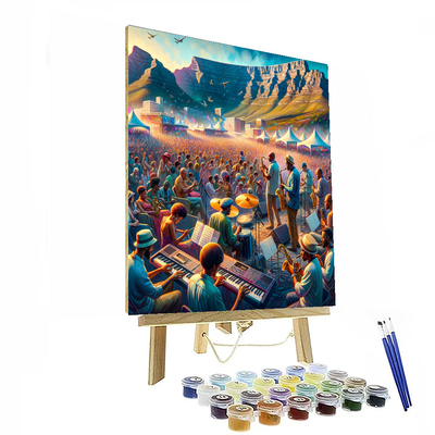 Cape Town International Jazz Festival - South Africa Painting By Numbers Kit