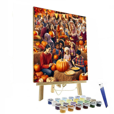 Vibrant Autumn Festival Paint By Numbers Kits