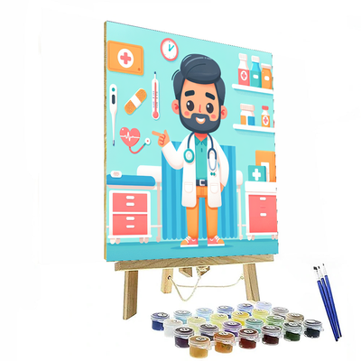 Caring Nurse Paint By Numbers Kits