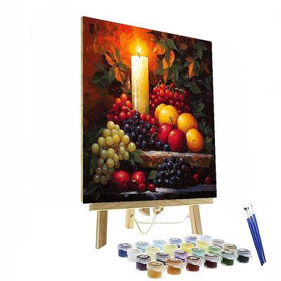 Caravaggio Inspired Candlelit Conversations  Painting By Numbers Kit