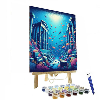 Underwater Atlantis Realm Paint By Number