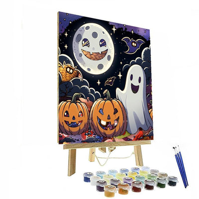 Happily Haunted Paint By Numbers Art