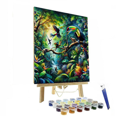 Fantasy Jungle Paint By Number