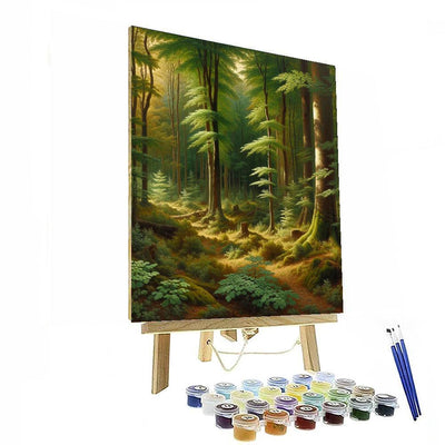 Whispering Woodland Retreat Paint By Color