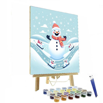 Wonderful Winter Tales Painting Number Kit